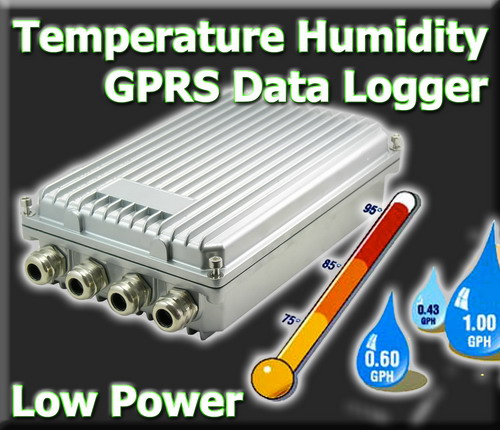 Temperature & Humidity GPRS Data Logger [Low Power]